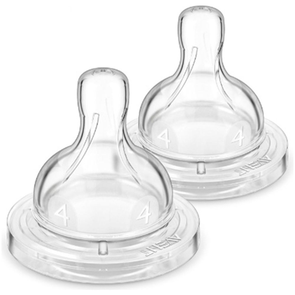 Tetina De Flujo Rapido Anti Colicos 6M Scy764/02 Avent