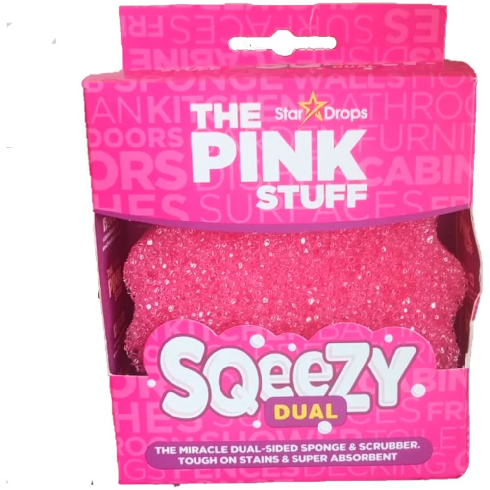 The Pink Stuff Esponja Sqeezy Dual