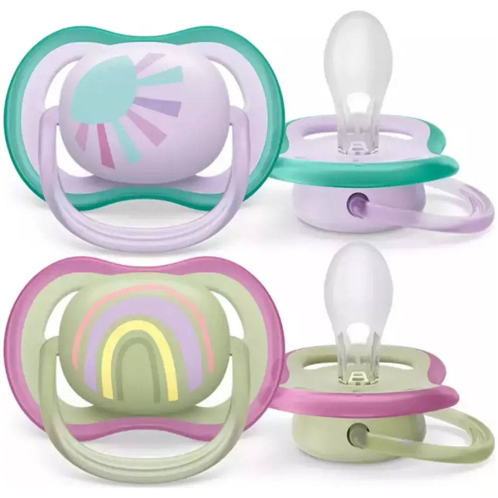 Chupete Ultra Air 0 A 6 Meses 2U Scf085/59 Avent