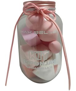 Max Belle Kit Esponjas De Maquillaje 12 Unidades