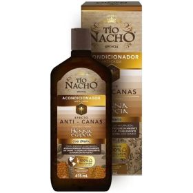 Acondicionador Anti Canas Henna Egipcia 415Ml Tio Nacho