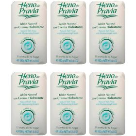 Heno De Pravia Pack 6 Unidades Jabon Hidratante 150Gr