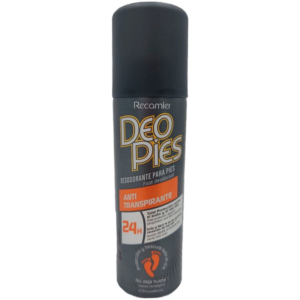 Desodorante Para Pies Antitranspirante 24H 260Ml Deo Pies