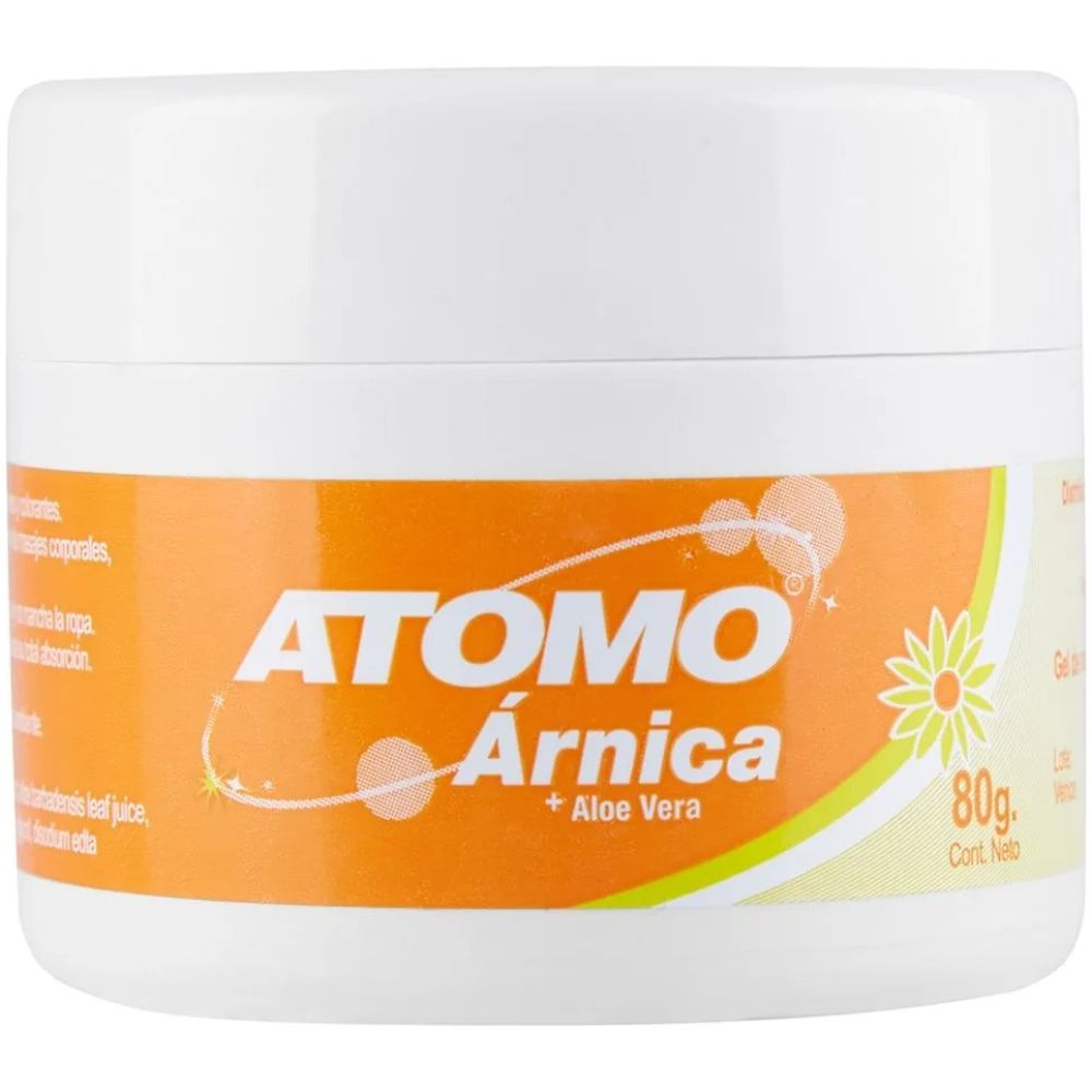 Gel Desinflamante Arnica + Aloe Vera 80g Atomo