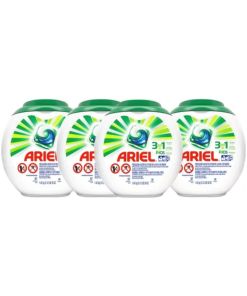 Pack 04 Ariel Pods Detergente 3 En 1 57 Capsulas Cu