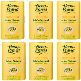 Pack De 6 Unidades Jabon Natural 150G Heno De Pravia
