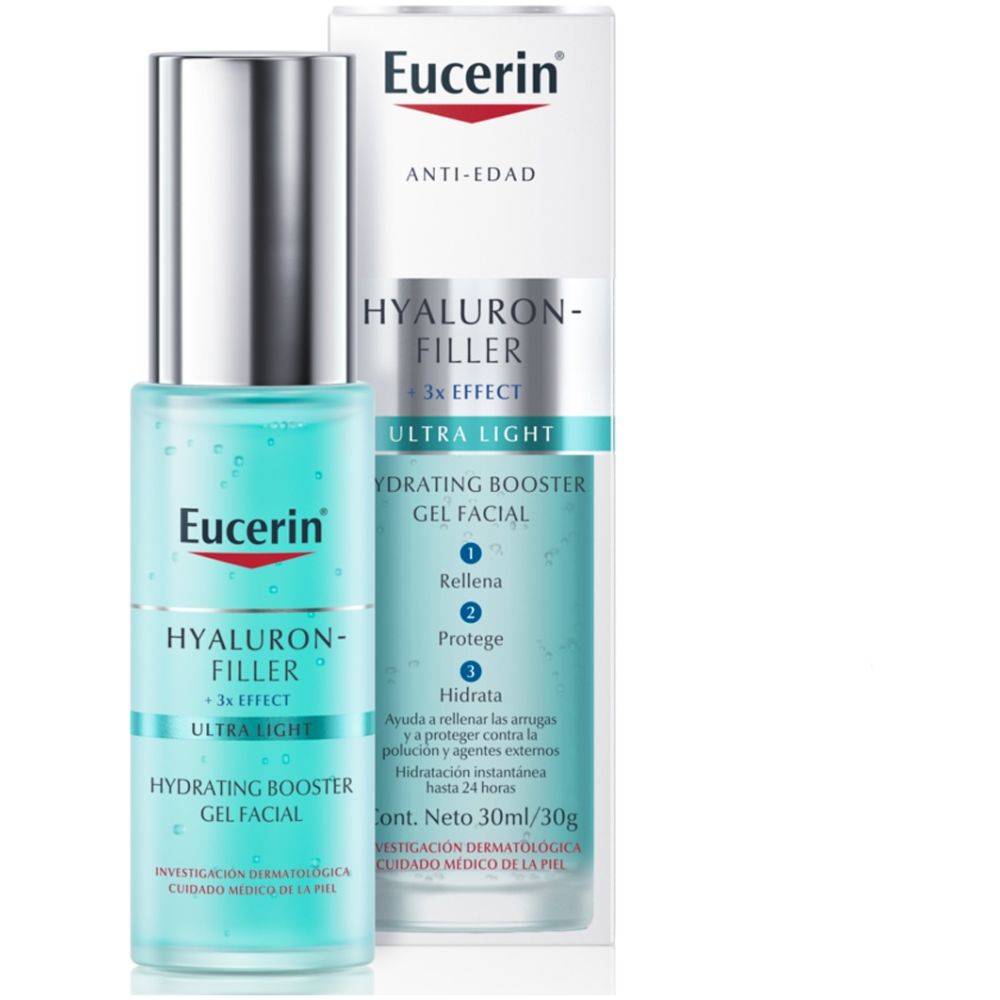 Gel Facial Hyaluron Filler 3xeffect Ultra Light 30ml Eucerin