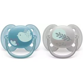 Chupete Ultra Soft 6M-18M 2U Sensitive Skin Scf091/15 Avent