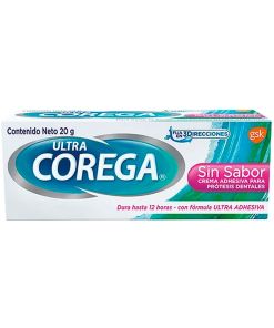 Corega Crema Adhesiva Protesis Dental Sin Sabor 20 Gr