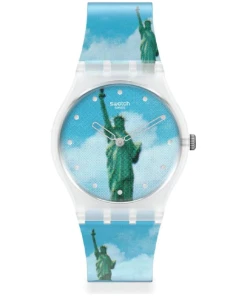 Reloj Analogo Unisex Gz351 Swatch X Moma