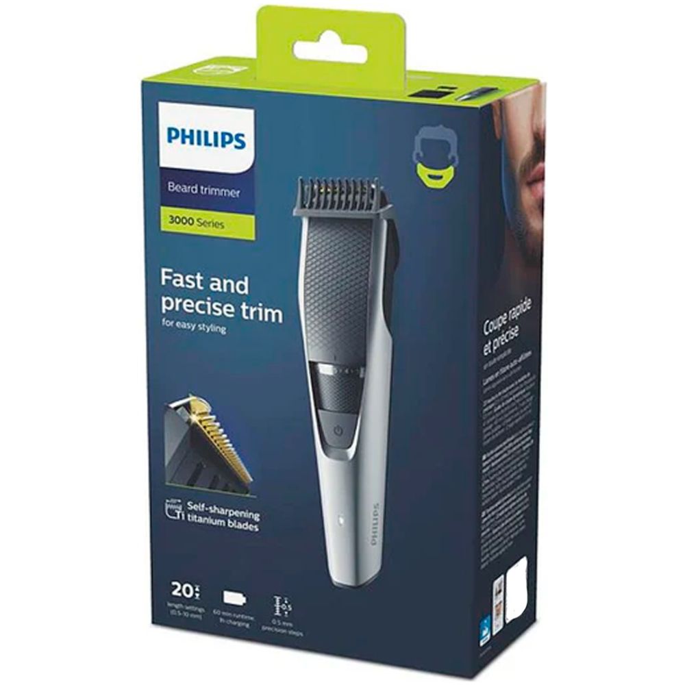 Afeitadora Beard Trimmer 3000 Series Bt3222/14 Philips