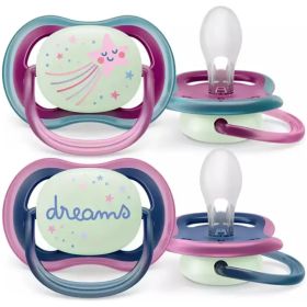 Chupete Ultra Air Night 6 A 18 Meses 2U Scf376/14 Avent
