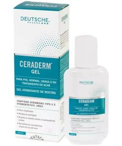 Deutsche Ceraderm Gel Hidratante De Rostro 140ml