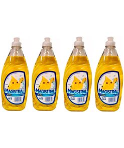 Pack 4u Magistral Lavalozas Concentrado Ultra Limon 500ml