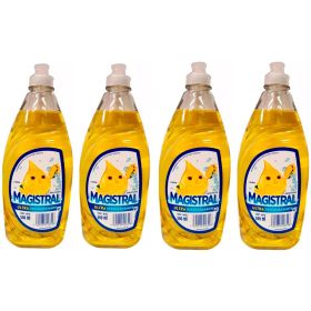 Pack 4u Magistral Lavalozas Concentrado Ultra Limon 500ml