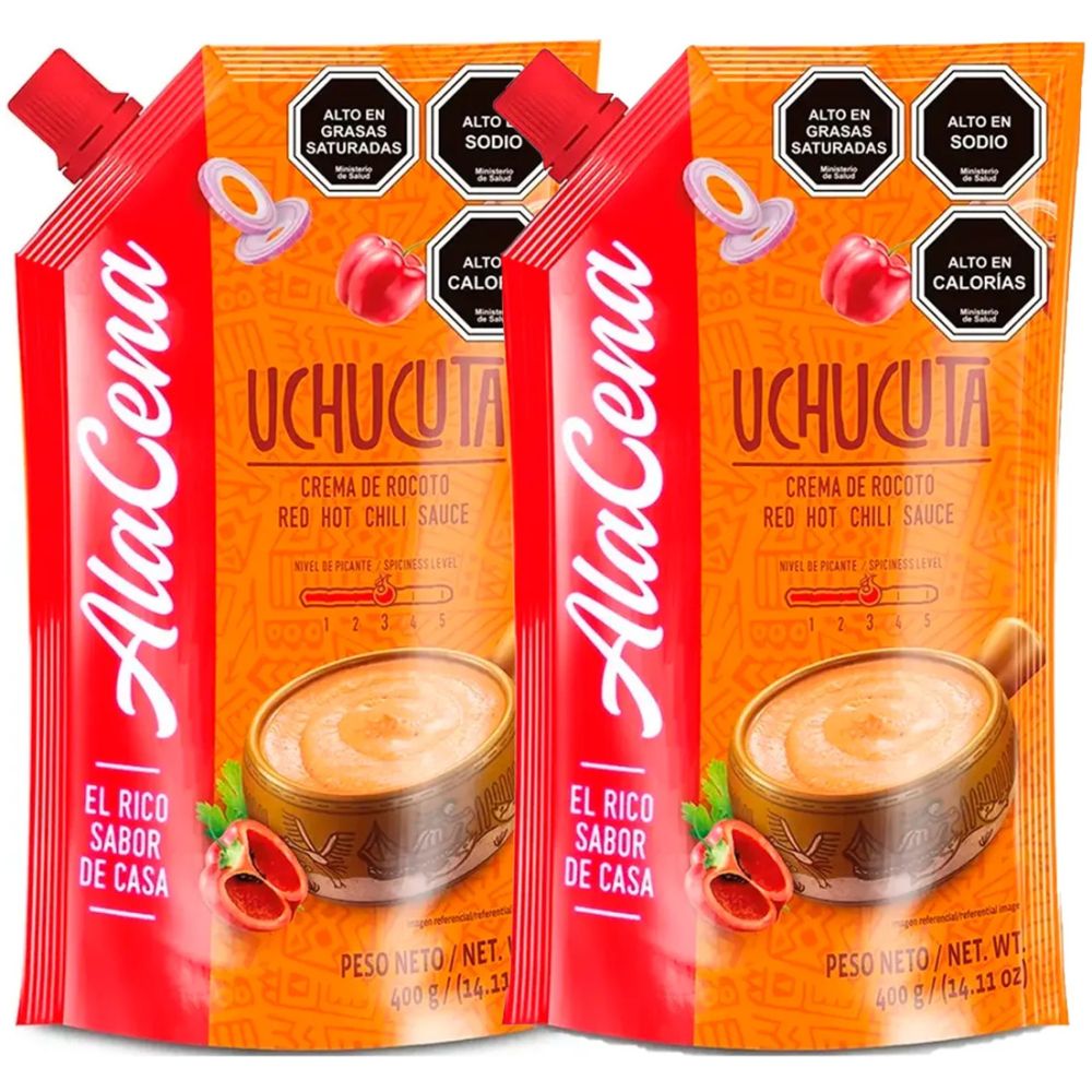 Alacena Uchucuta Crema De Rocoto 400G 2 Unidades
