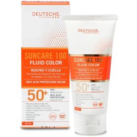 Deutsche Suncare 100 Fluido Color 50 Fps 60Ml