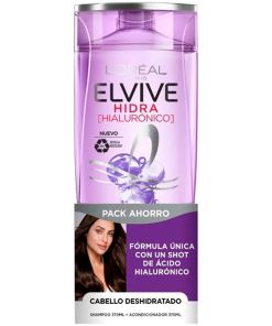 Pack Shampoo + Acondicionador Hidra Hialuronico 370ml Elvive