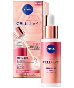 Serum Lift 3 Areas Bakuchiol Puro 30ml Nivea Cellular