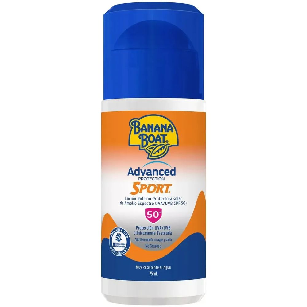 Banana Boat Advanced Sport Roll On 50spf 75ml