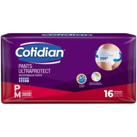 Cotidian Pants Adulto Ultraprotector P M 16 Unidades