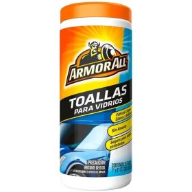 Toallitas Vidrios De Automoviles Armor All 25 Toallas