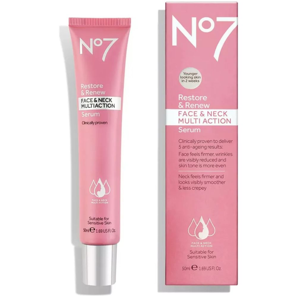 N7 Restaurar Y Renovar Cara Y Cuello Multiaccion Suero 30 Ml