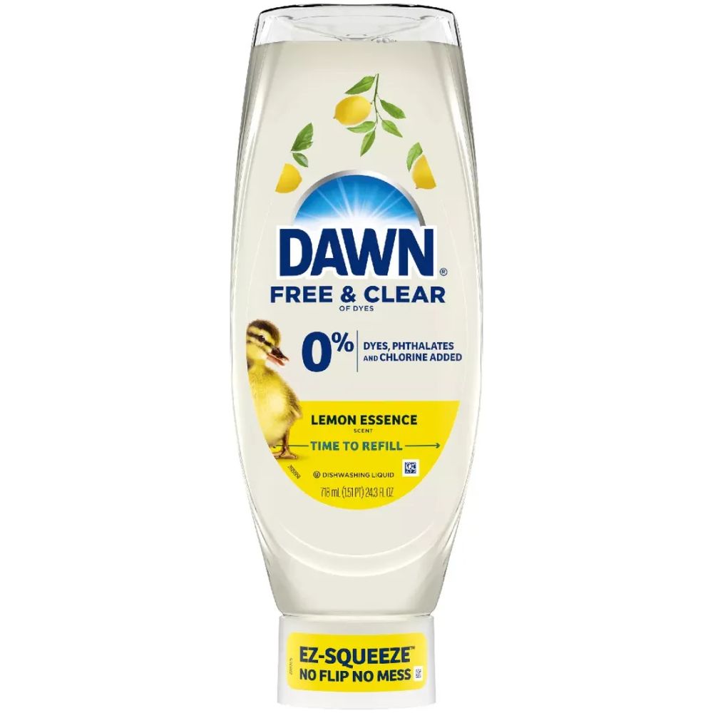 Dawn Lavalozas Squeeze Free & Clear 718ml