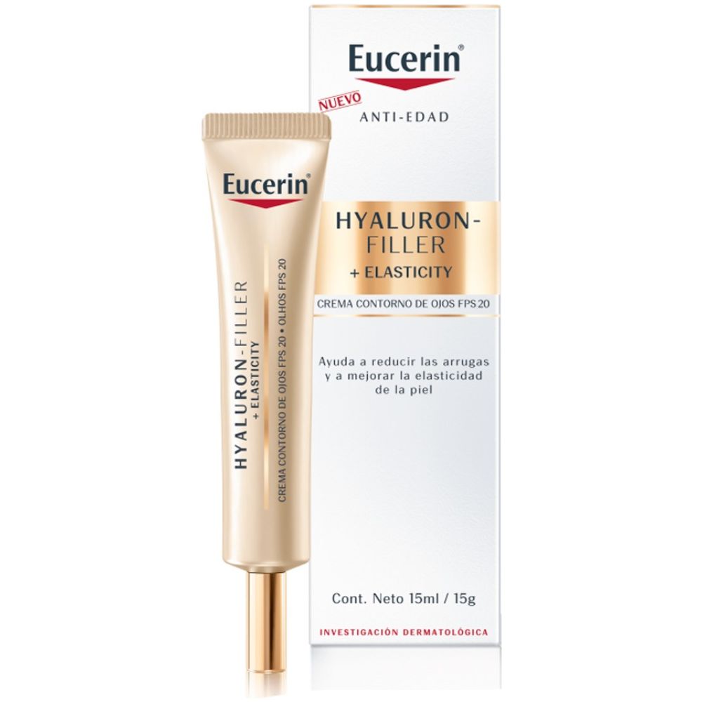 Contorno Ojos Fps20 15Ml Hyaluron Filler Elasticity Eucerin