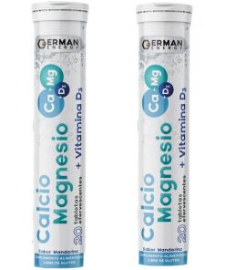 German Energy Calcio Mas Magnesio Mas Vitamina D3 Pack 2