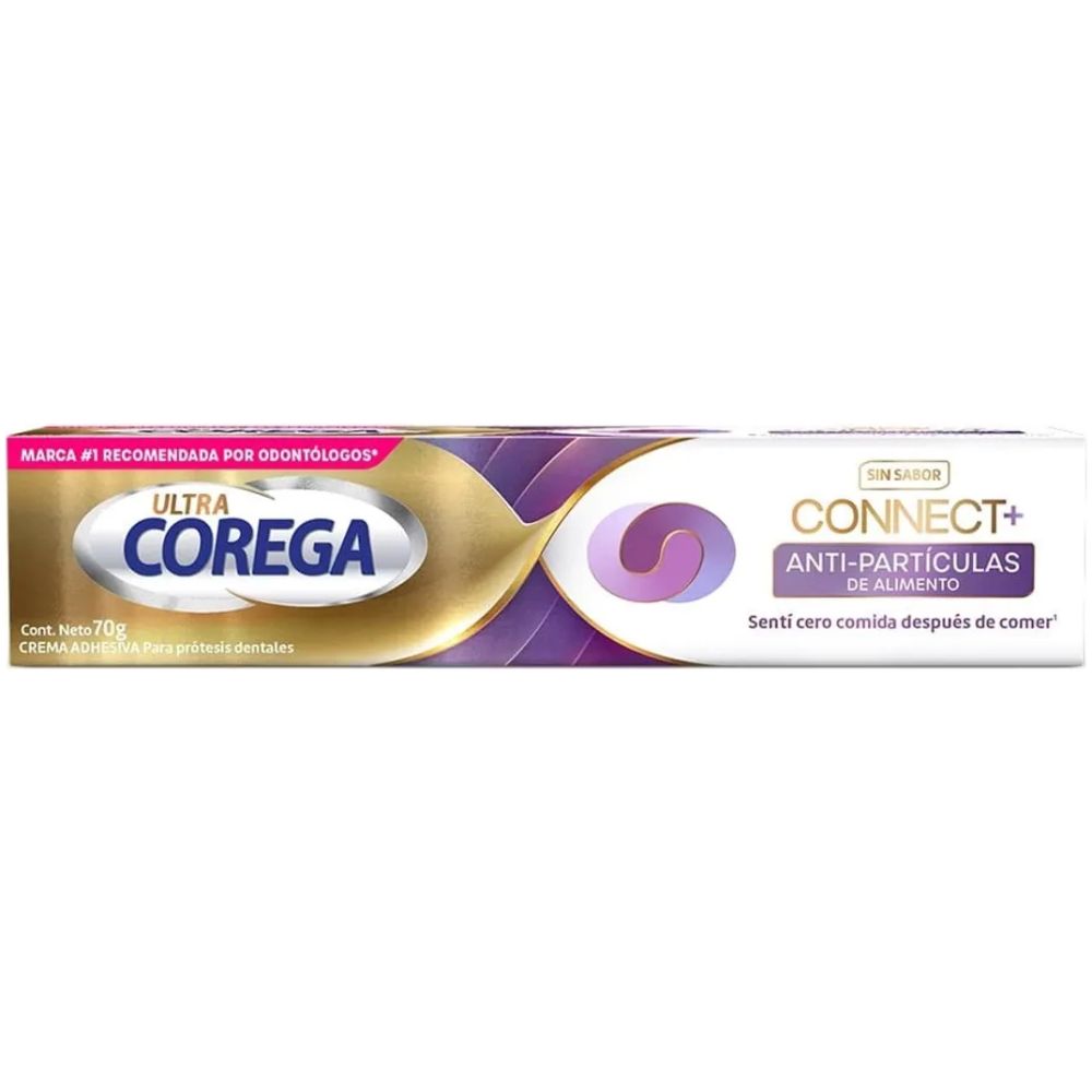 Corega Crema Adhesiva Para Protesis Dental Connect 70 G