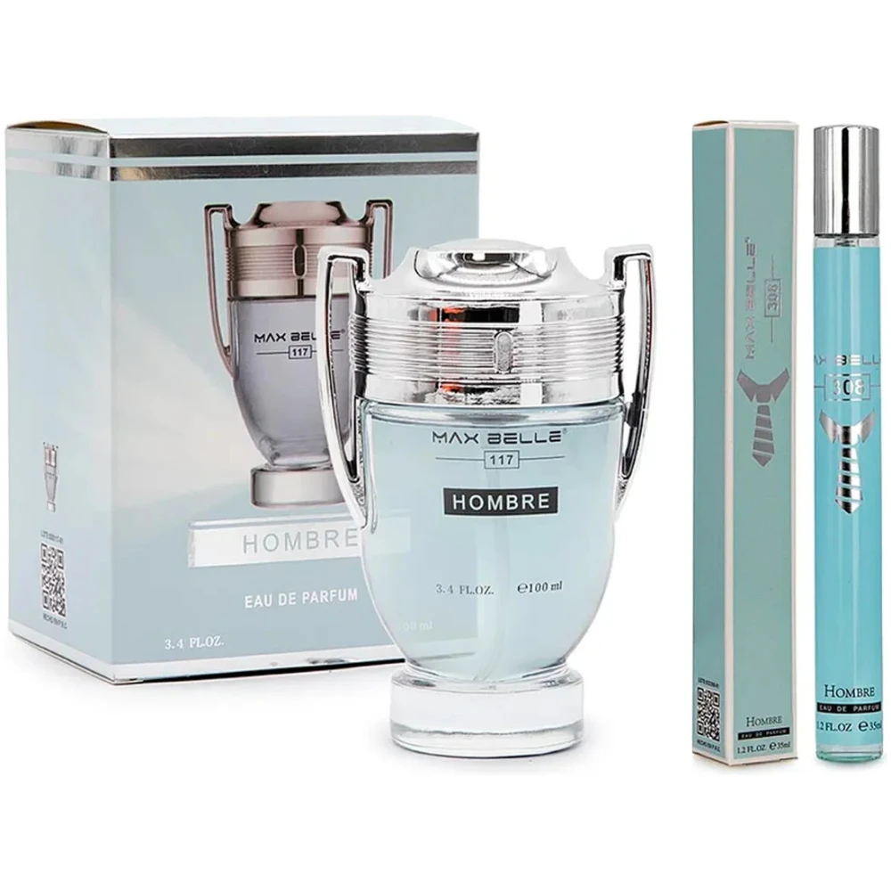 Max Belle Perfume Para Hombre 117 De 100Ml Mas Regalo 308