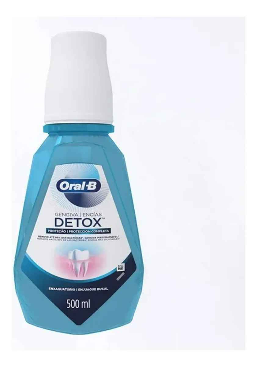 Oral-B Detox Enjuague Bucal 500 Ml 1 Oral-B Detox Enjuague Bucal 500 Ml