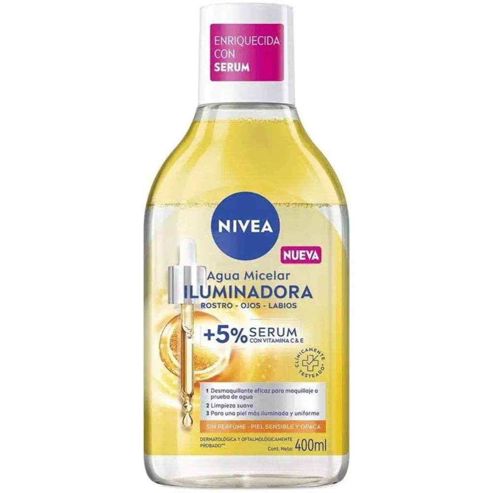 Nivea Agua Micelar Iluminadora 400ml