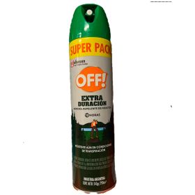Off Repelente En Aerosol Extra Duracion 243gr