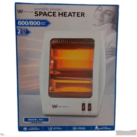 Calefactor Estufa 800w Bajo Consumo Estufa Color Blanco