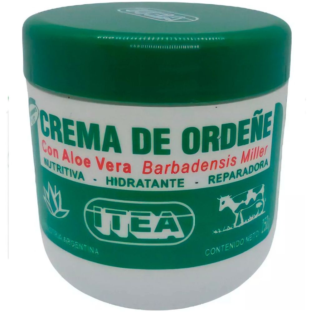 Crema De Ordeñe Nutritiva Reparadora Con Aloe Vera 250G Itea