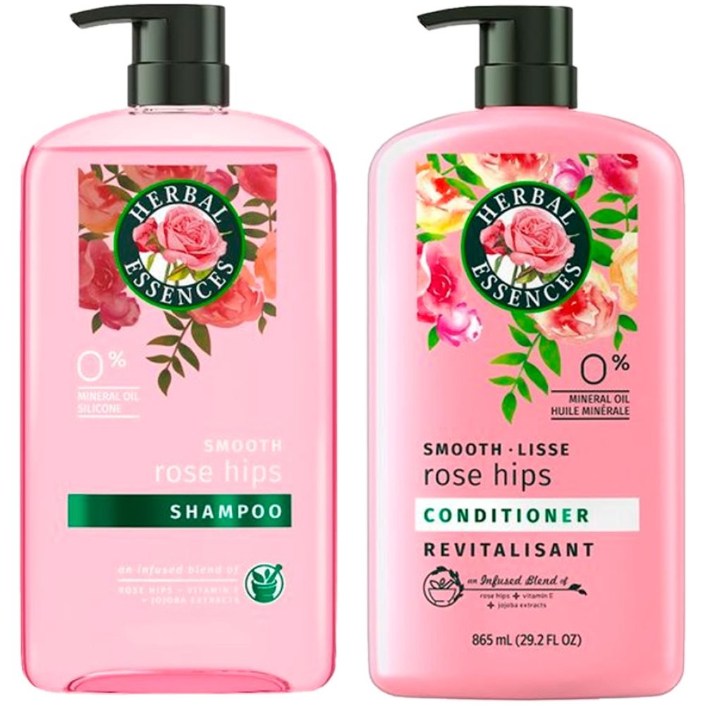 Shampoo Mas Acondicionador Rosa 865Ml Cu Herbal Essences
