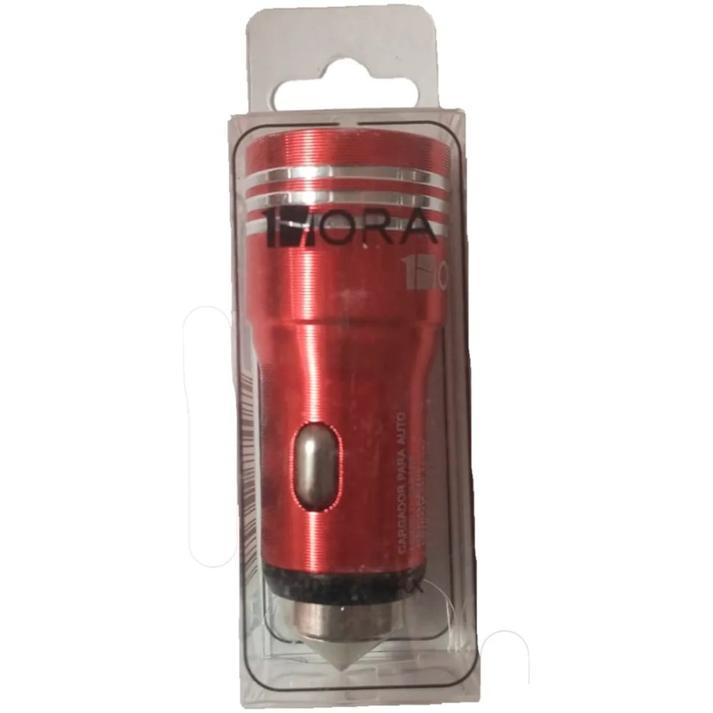 Cargador Para Auto Rojo 1Hora