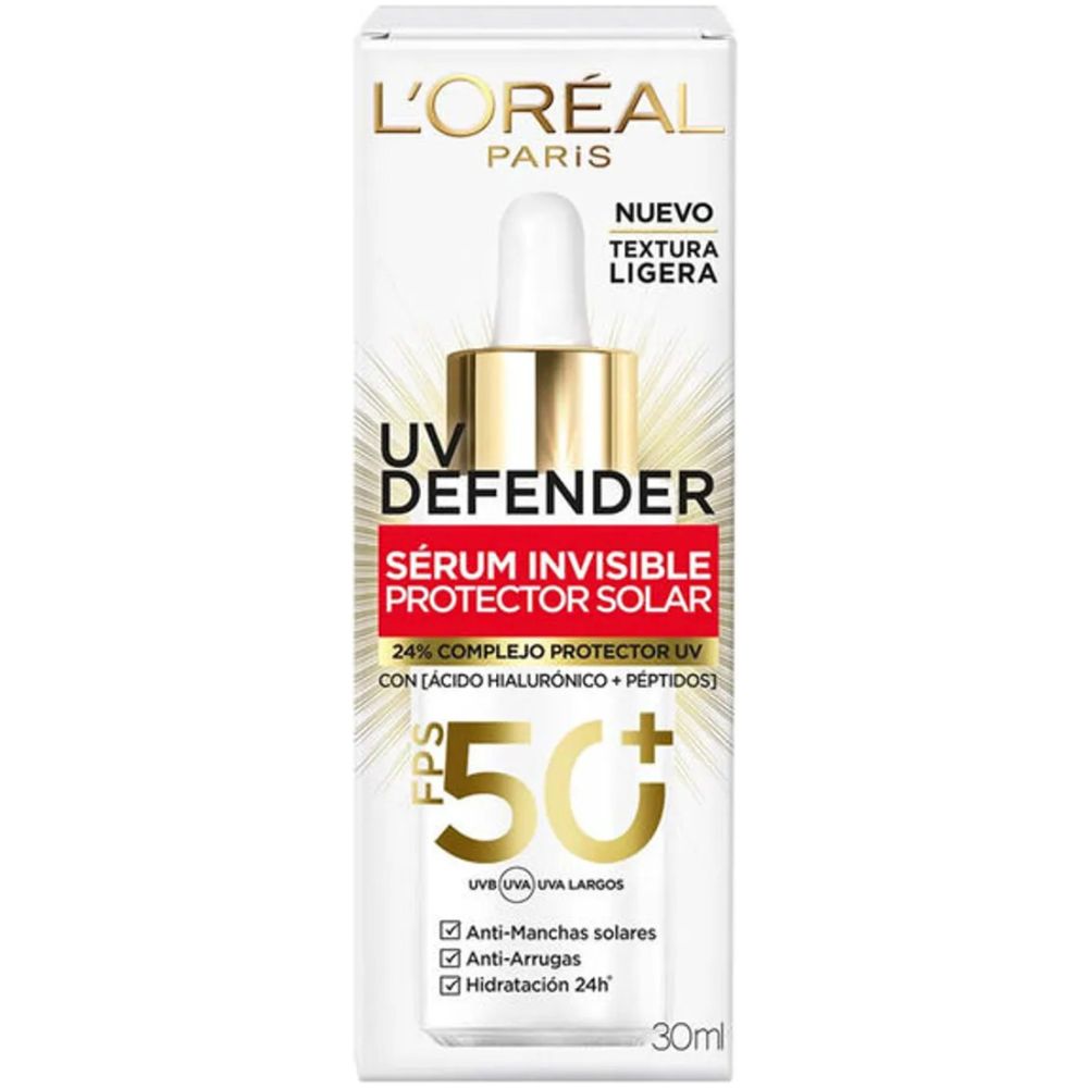 Loreal Paris Uv Defender Serum Invisible 50fps 30 Ml