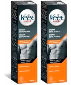 Pack Veet Crema Depiladora For Men 200ml 2u