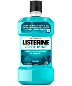 Enjuague Bucal Cool Mint Menta Fuerte 500ml Listerine