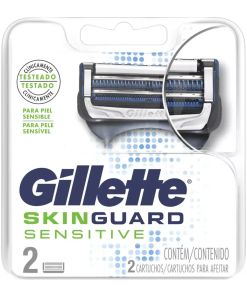 Gillette Skinguard Sensitive 2 Cartuchos Para Afeitar