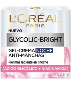Loreal Paris Glycolic-bright Gel Crema Noche 50ml