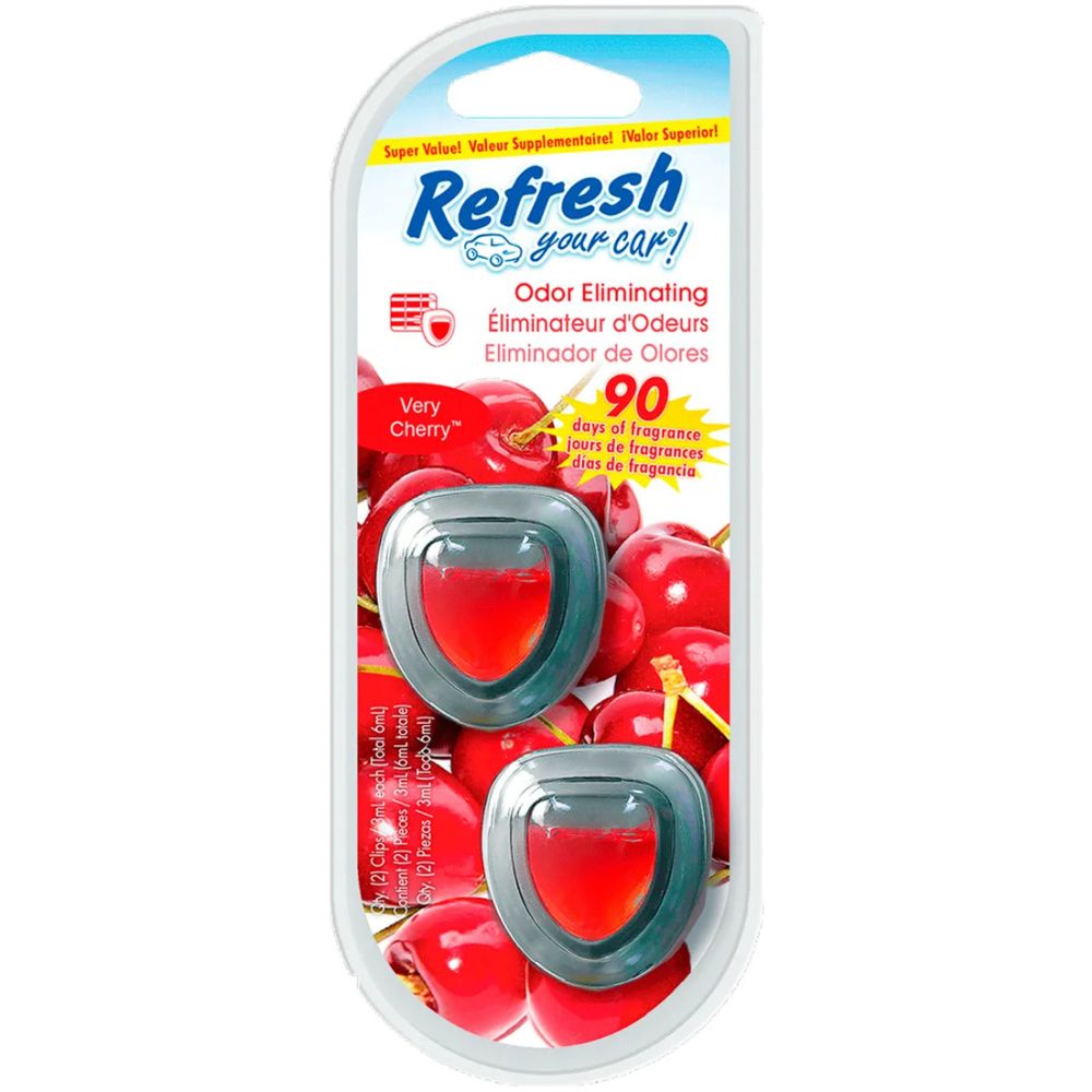 Refresh Your Car Difusor Aromatizante Cherry Vehiculo 2U