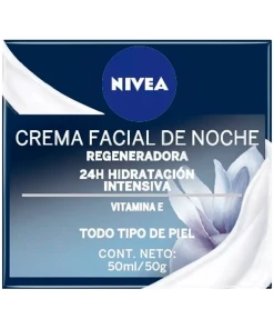 Crema Facial De Noche Regeneradora Hidratante 50ml Nivea