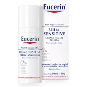 Eucerin Ultra Sensitive Crema Facial Fluida 50 Ml