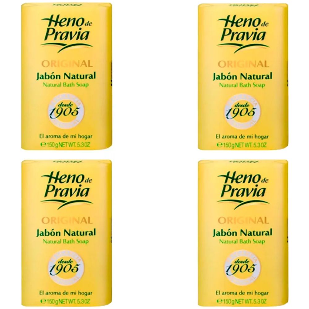 Pack De 4 Unidades Jabon Natural 150G Heno De Pravia