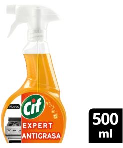 Liquido Espuma De Limpieza Activa Antigrasa 500ml Expert Cif