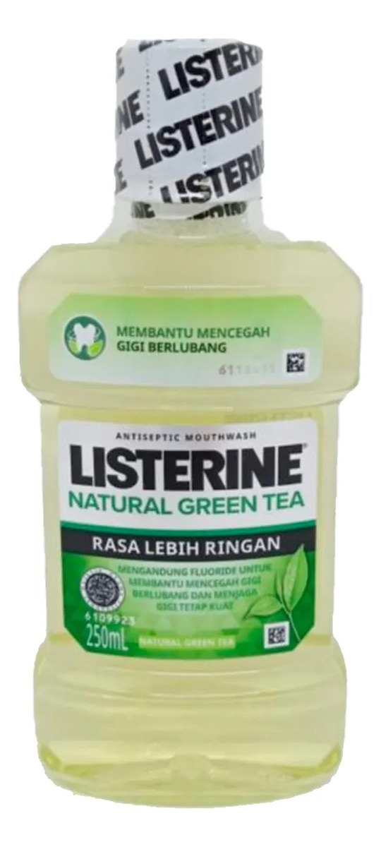 Listerine Enjuague Bucal Natural Green Tea 500Ml 1 Listerine Enjuague Bucal Natural Green Tea 500Ml